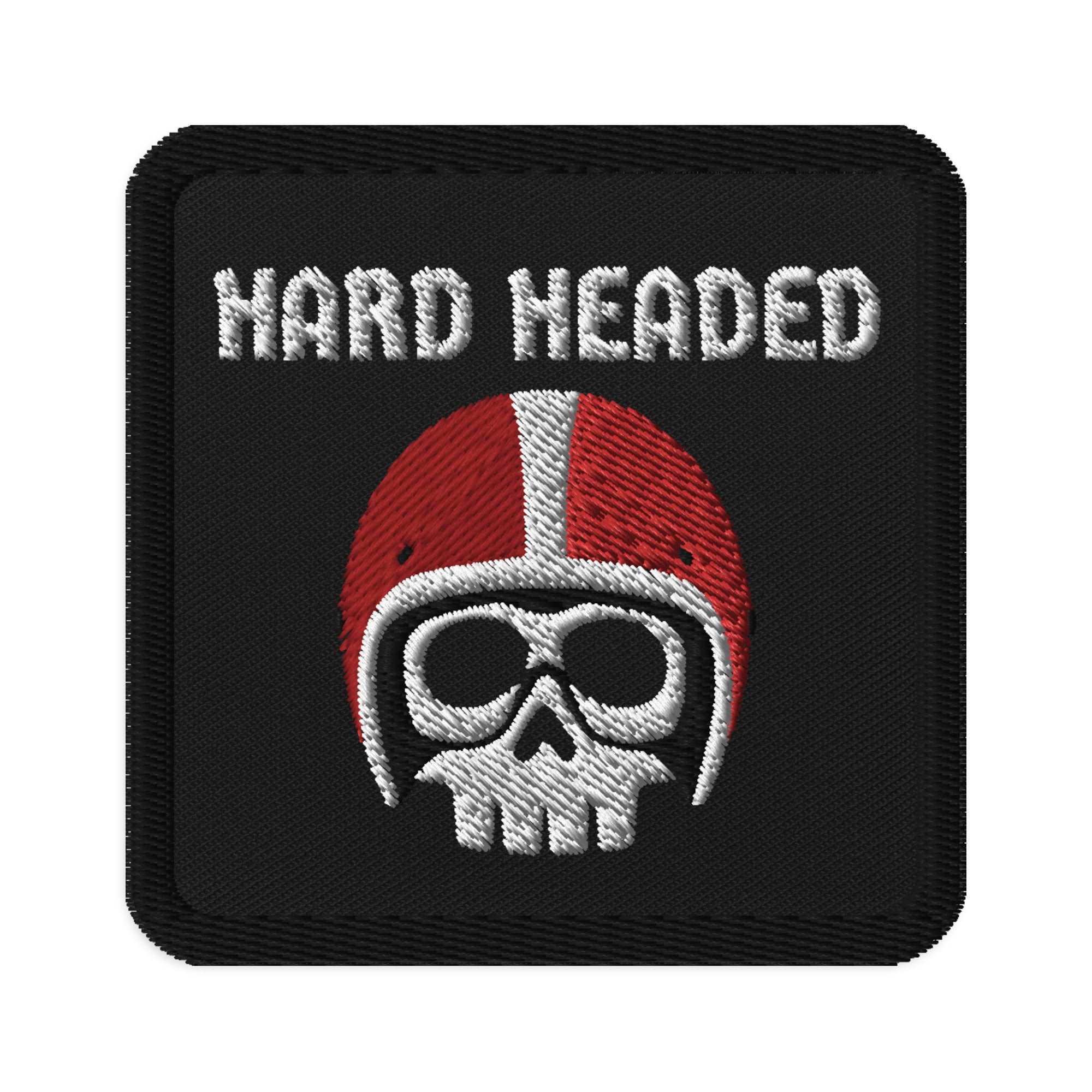 Hard Headed Embroidered Patch