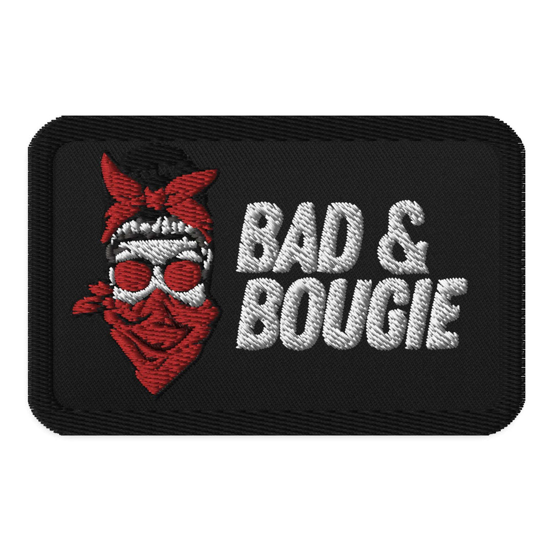 Bad & Bougie Embroidered Patch