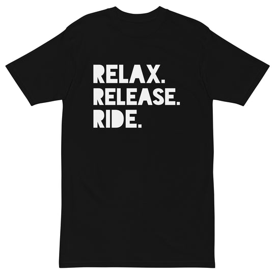 Relax. Release. Ride. Heavyweight Tee