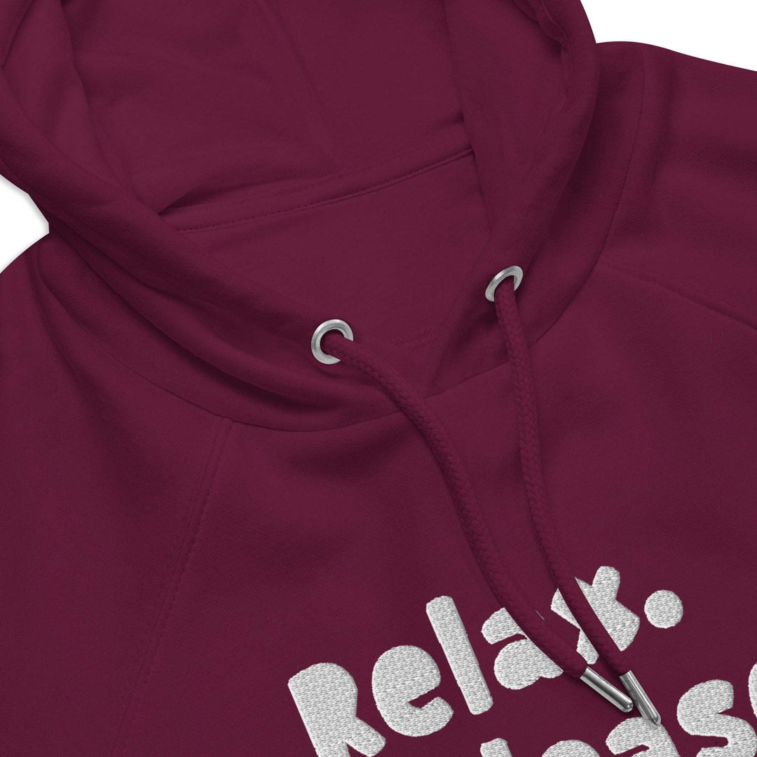 Relax. Release. Ride Embroidered Eco Hoodie